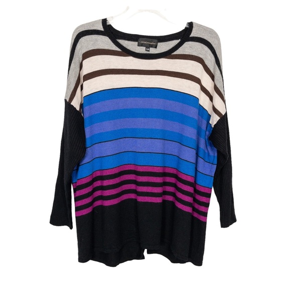 Corey Lynn Calter Stripe Sweater Sz S/M - Picture 1 of 10